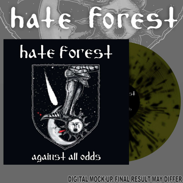 HATE FOREST - Against All Odds Splatter LP